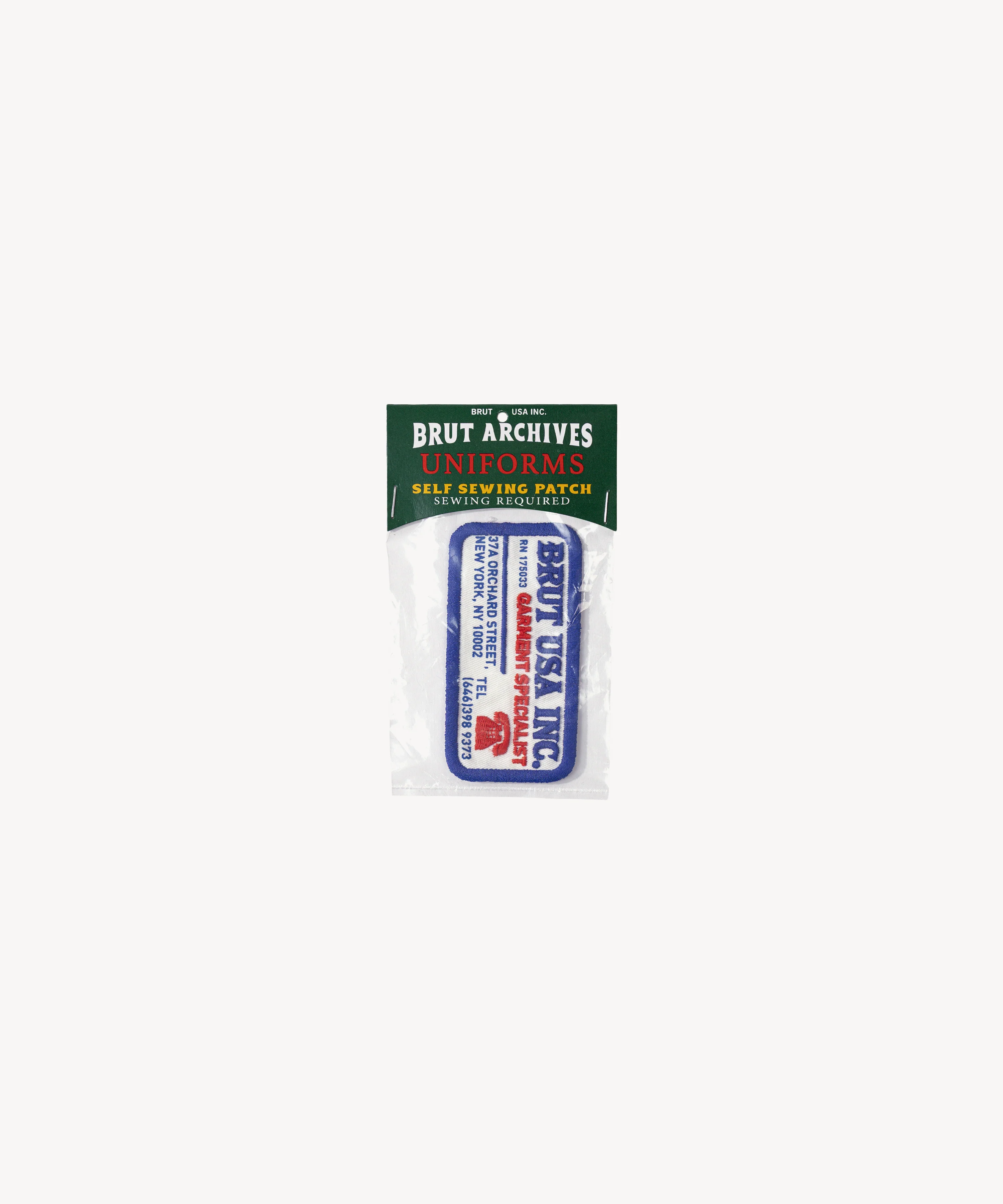 BRUT ARCHIVES UNIFORMS PATCH - Image 2