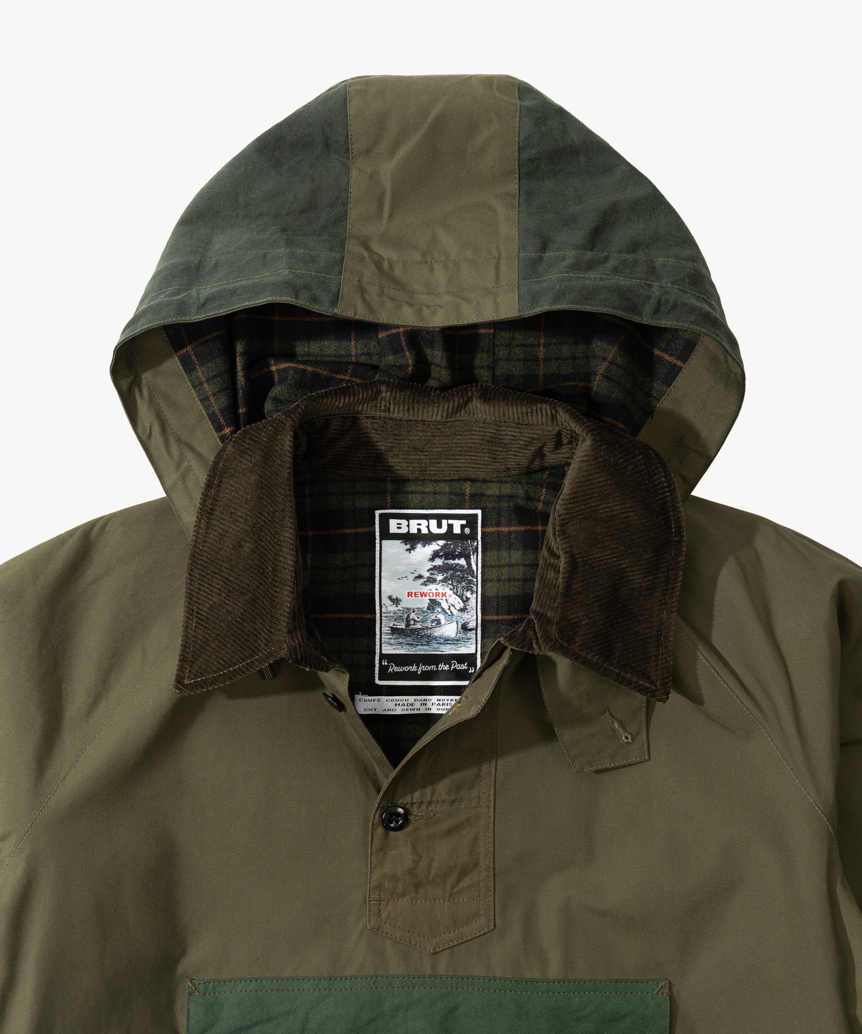 REWORK® POP-OVER WAX JACKET - N° 002 - Image 5