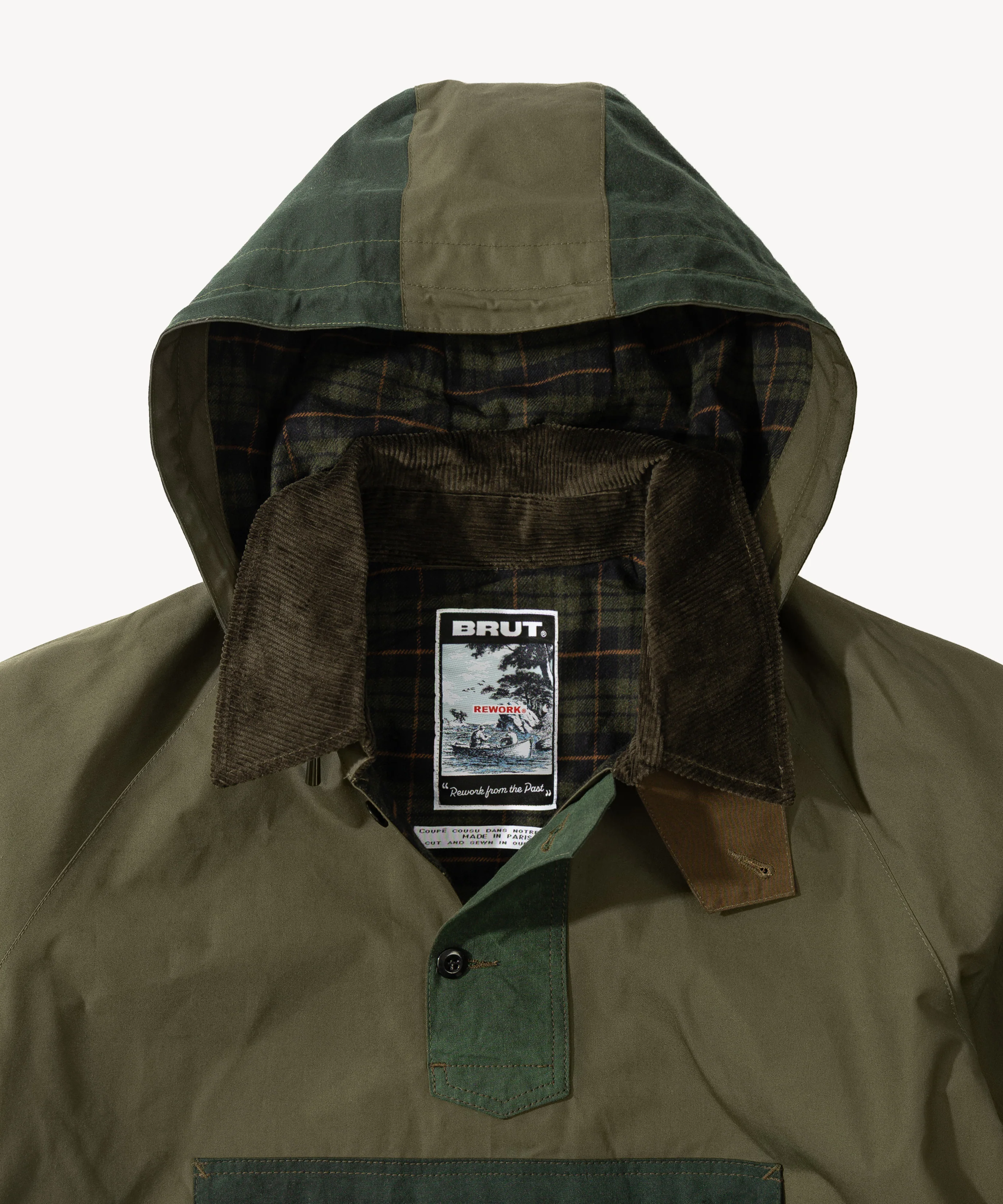 REWORK® POP-OVER WAX JACKET - N° 005 - Image 4