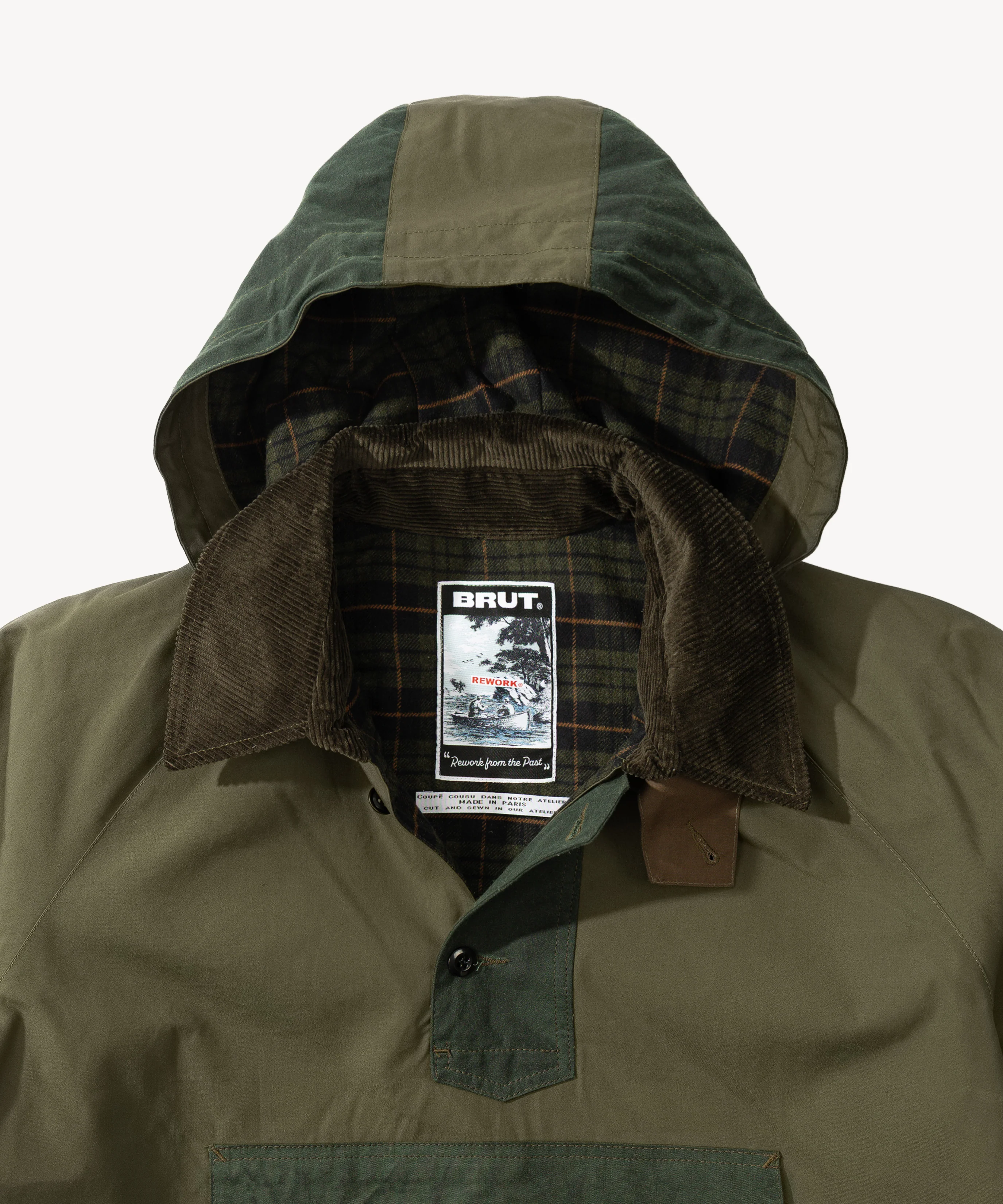 REWORK® POP-OVER WAX JACKET - N° 007 - Image 4