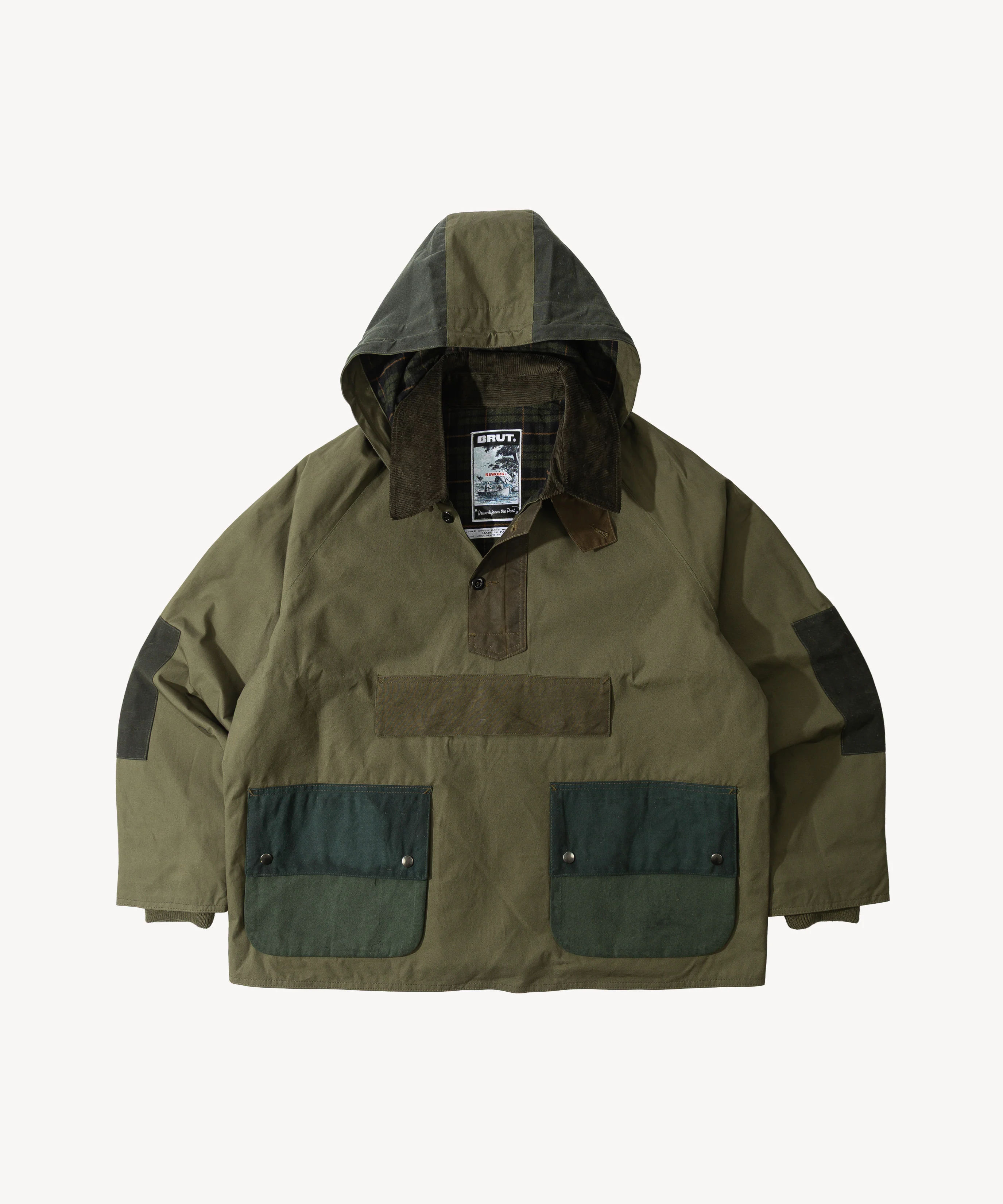 REWORK® POP-OVER WAX JACKET - N° 030