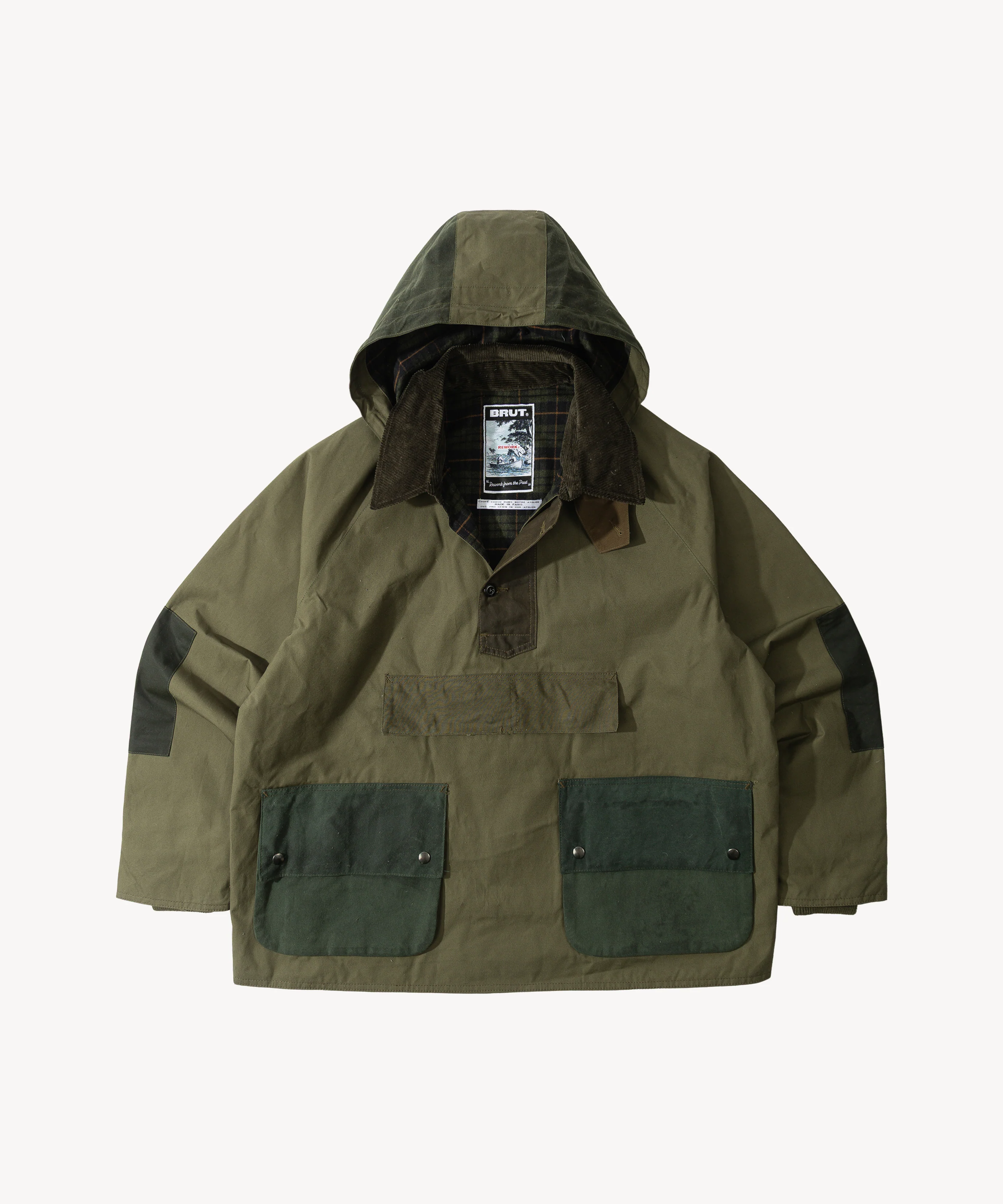 REWORK® POP-OVER WAX JACKET - N° 031