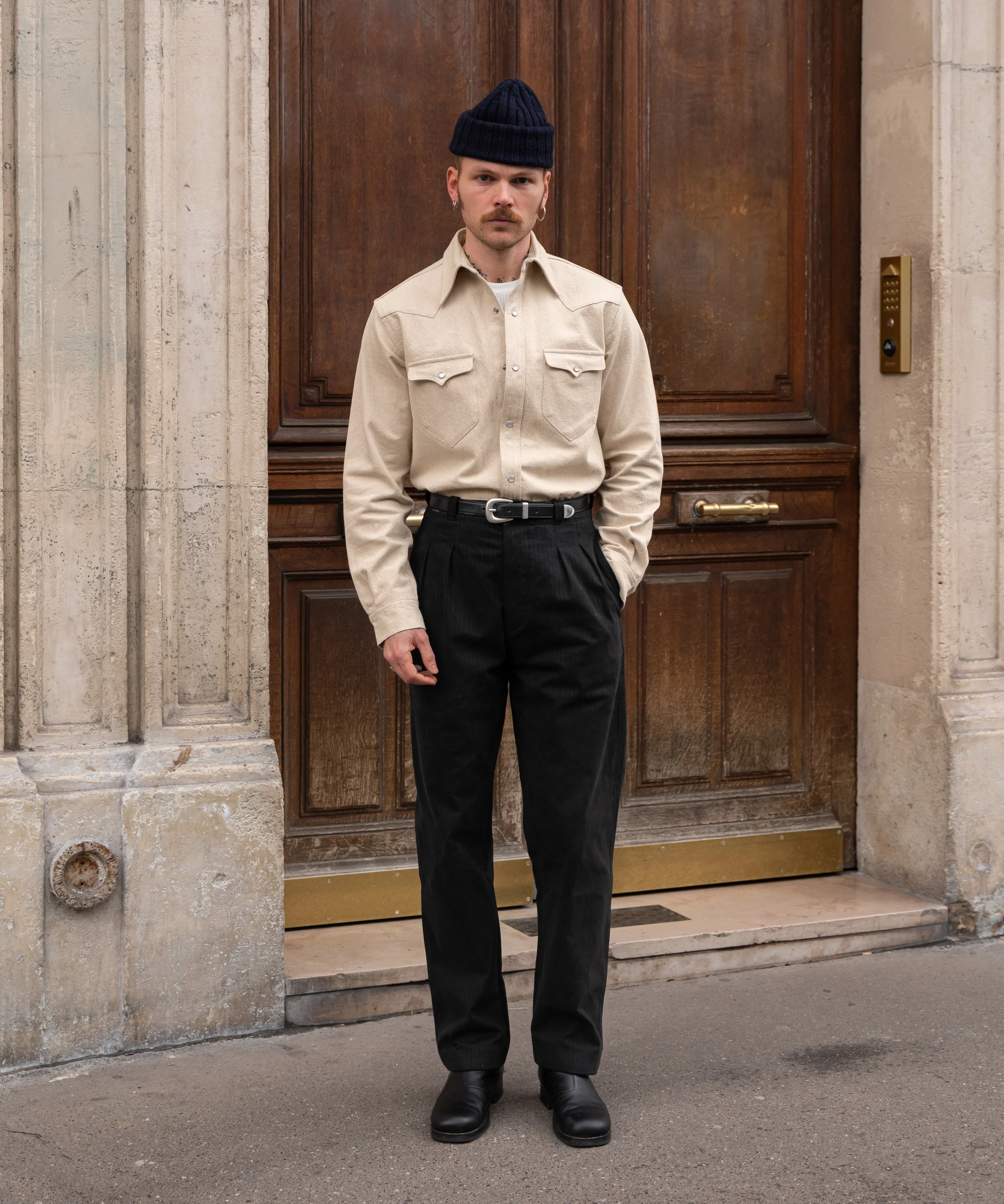 THE DOUBLE PLEAT PANTS - Image 2