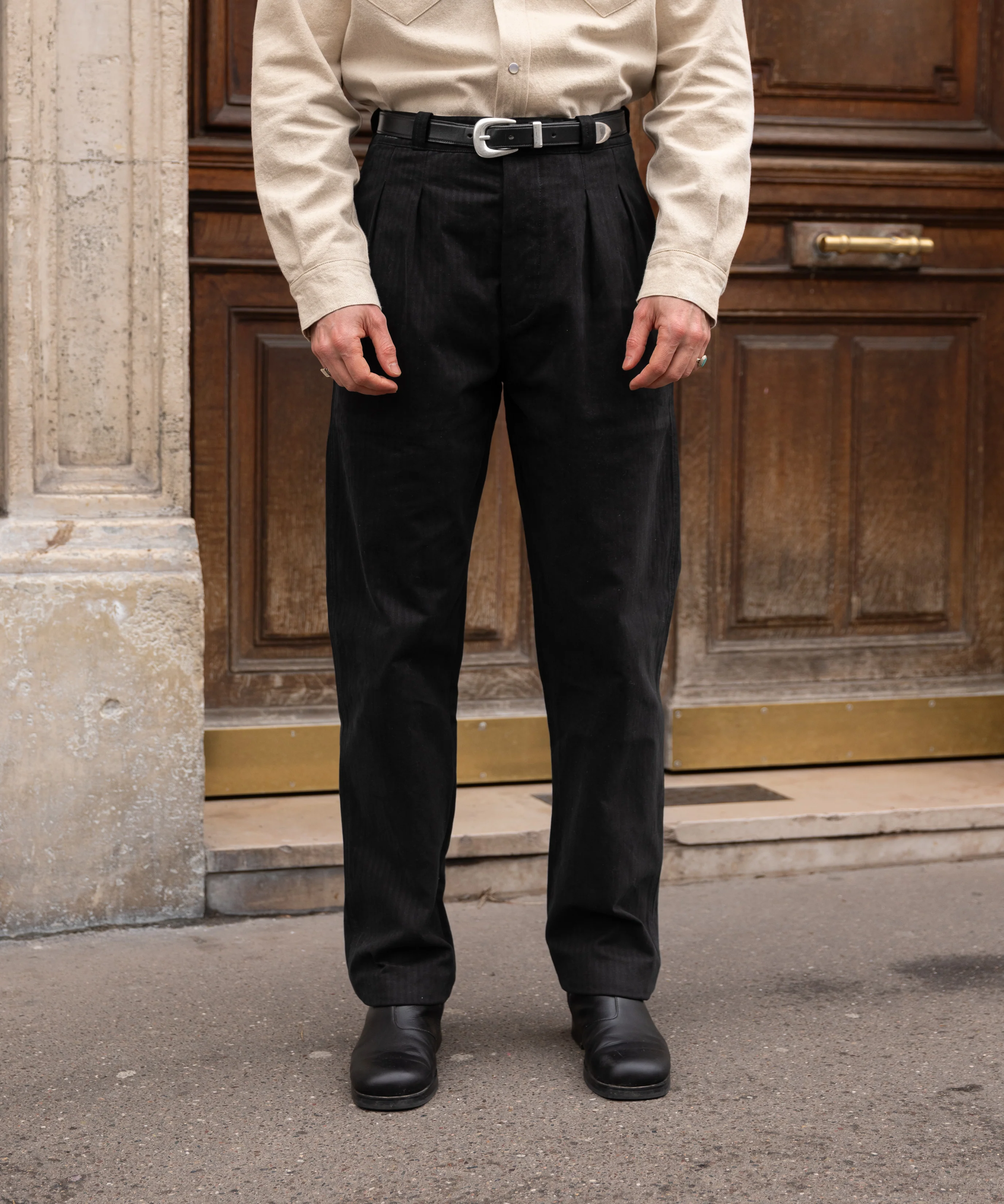 THE DOUBLE PLEAT PANTS - Image 3