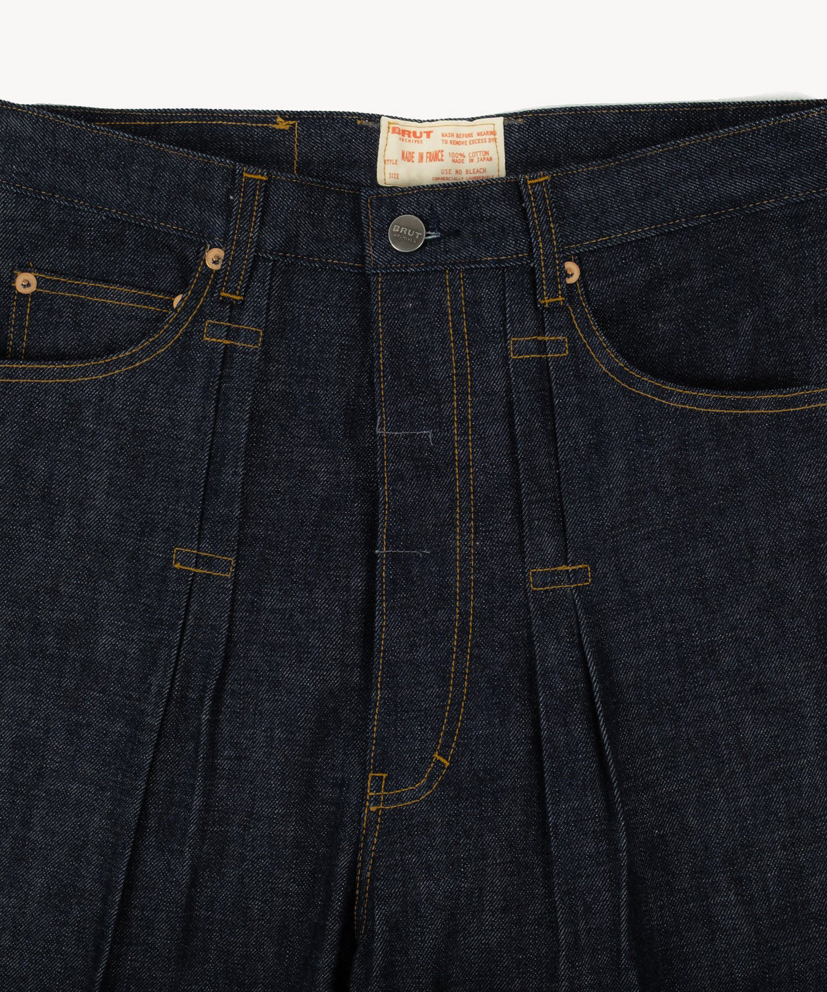 THE DOUBLE PLEATED DENIM - Image 6