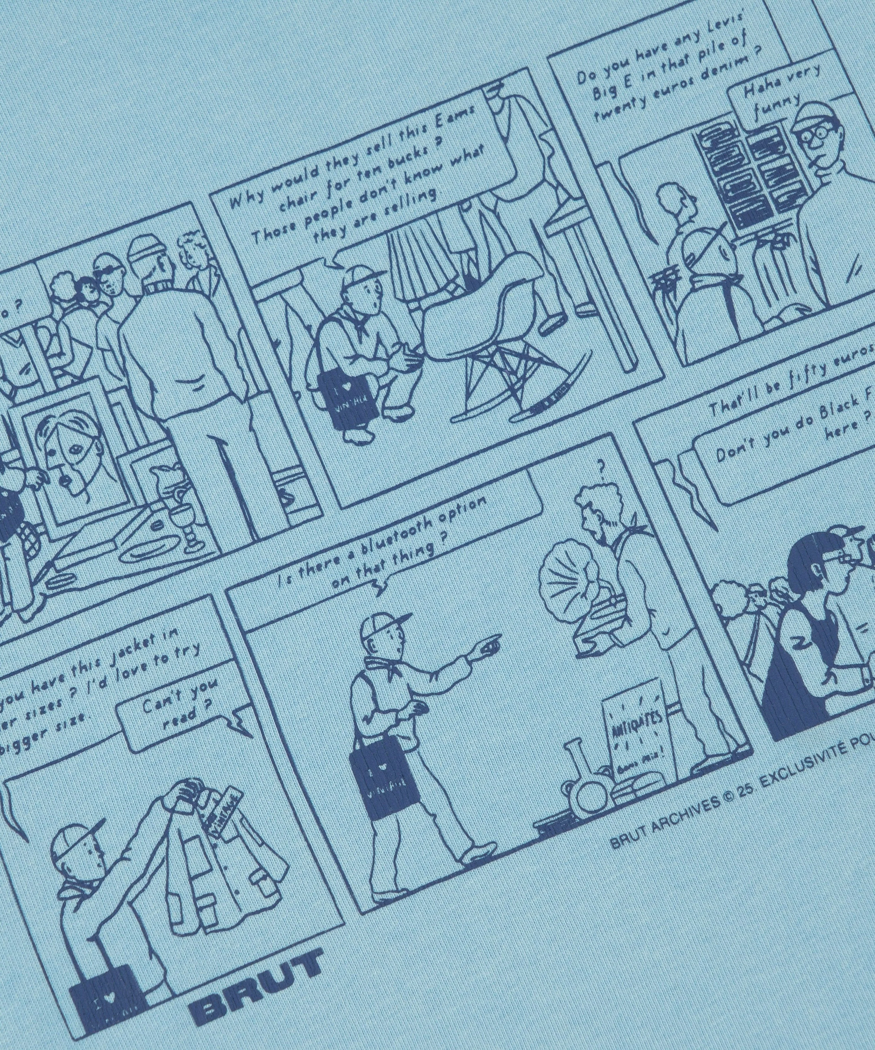 THE FLEA MARKET COMIC TEE - Image 3
