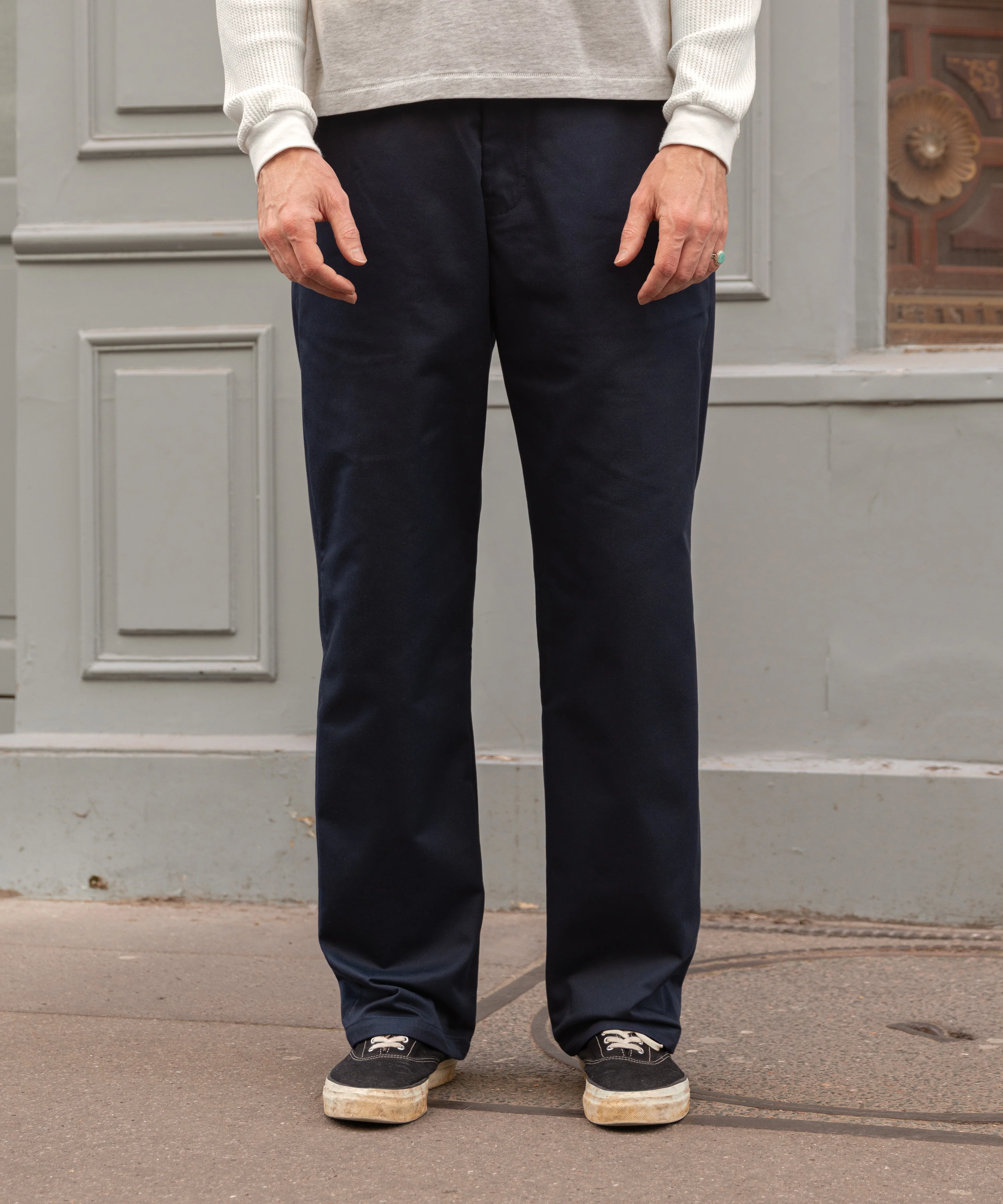 THE PLAIN FRONT PANTS - Image 3