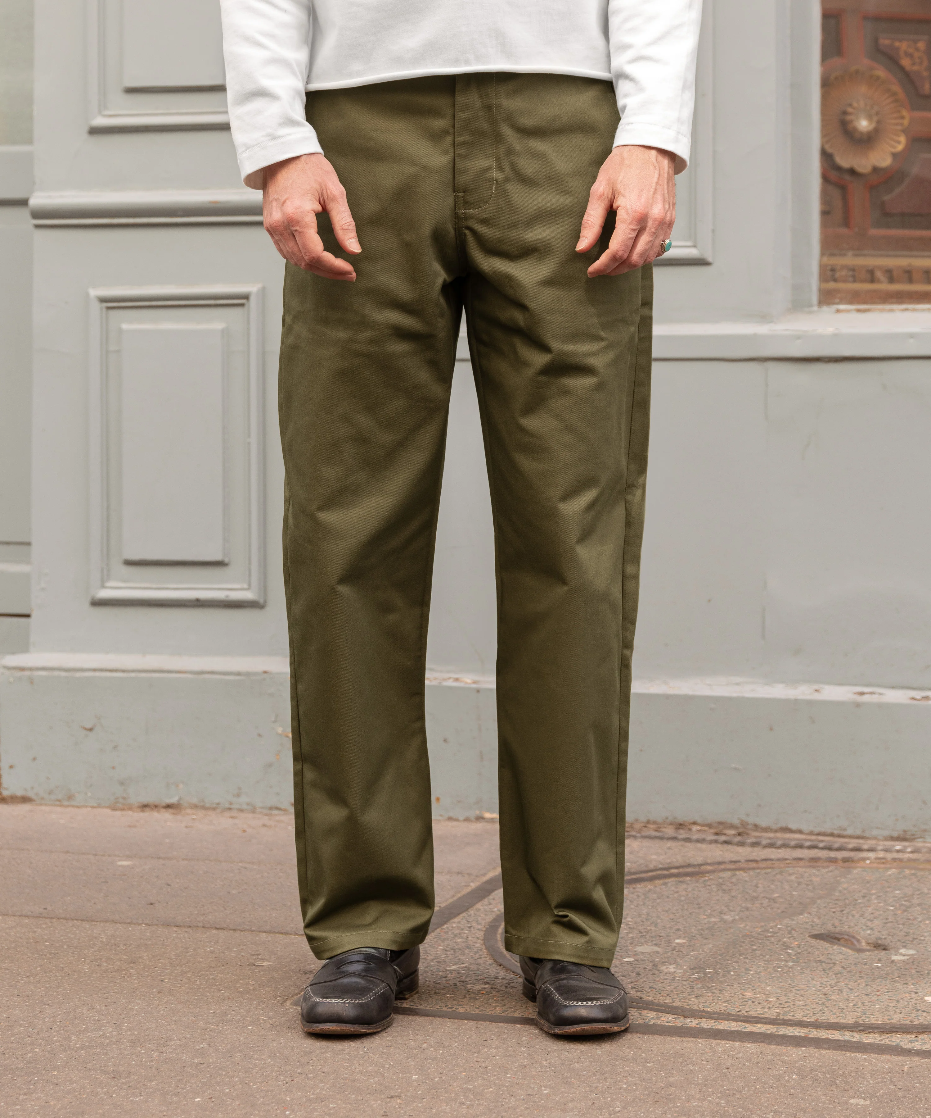 THE PLAIN FRONT PANTS - Image 3