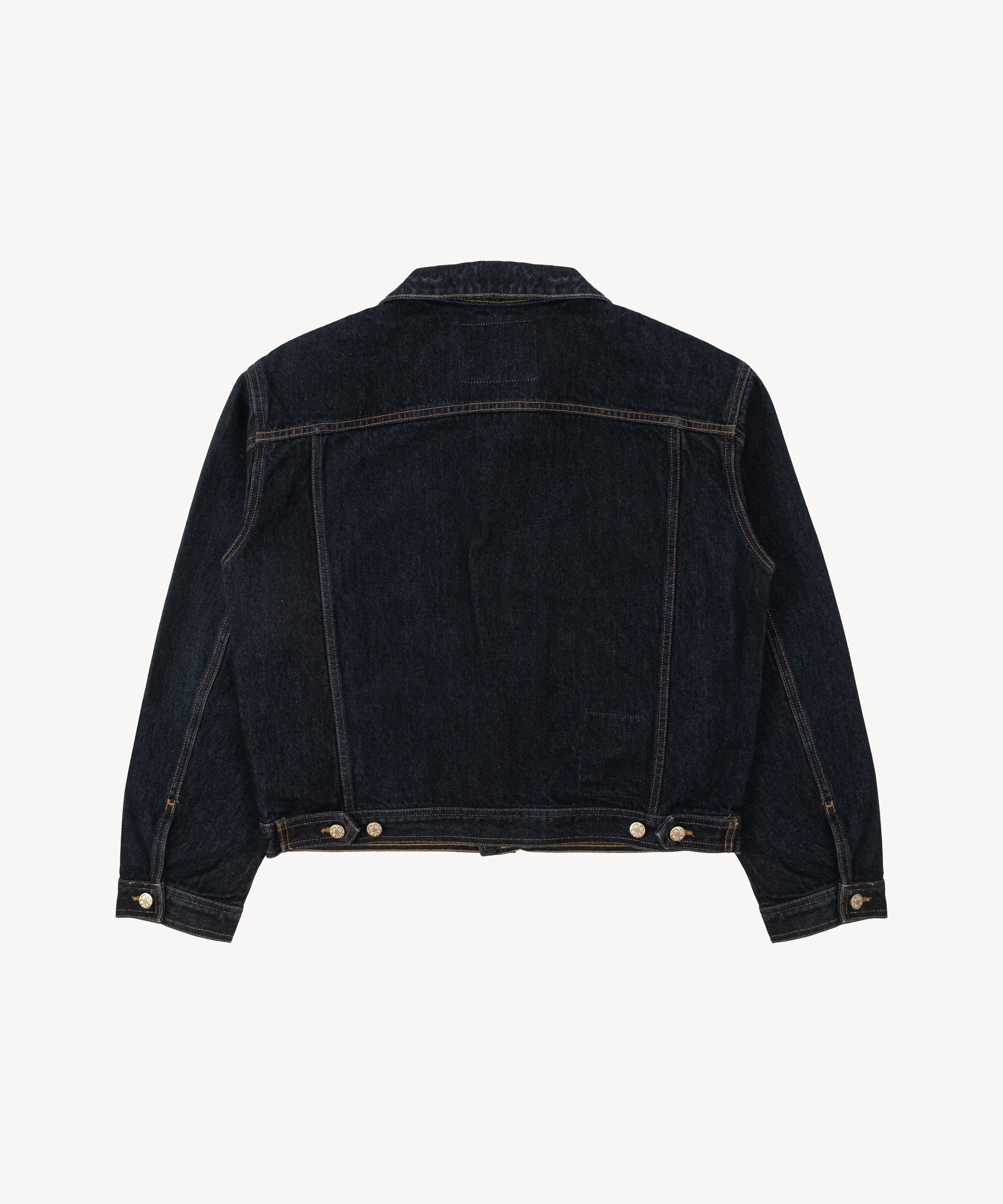 THE PLEATED DENIM JACKET - Image 5