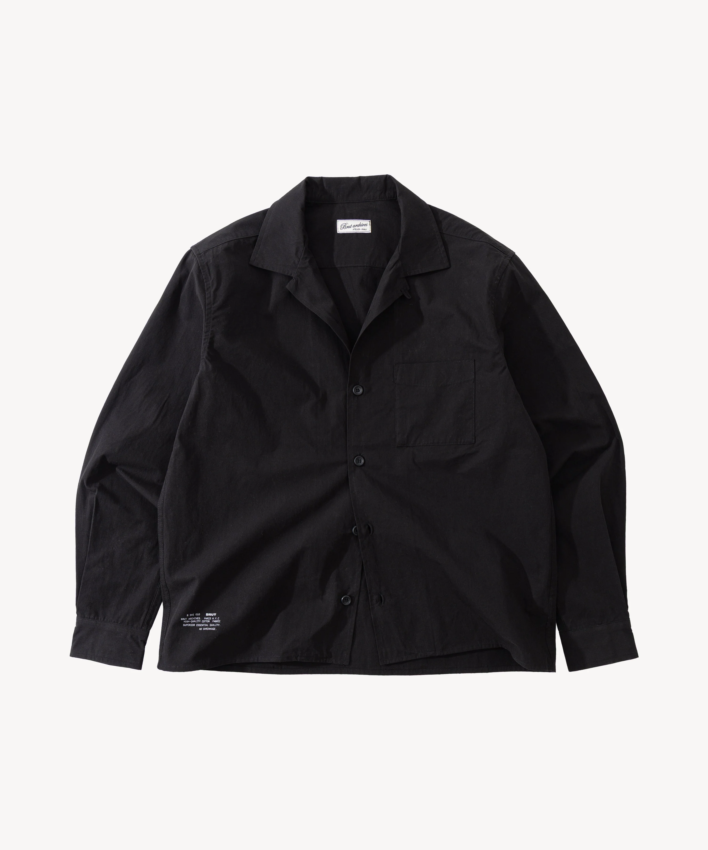 THE RETIREE POPLIN SHIRT
