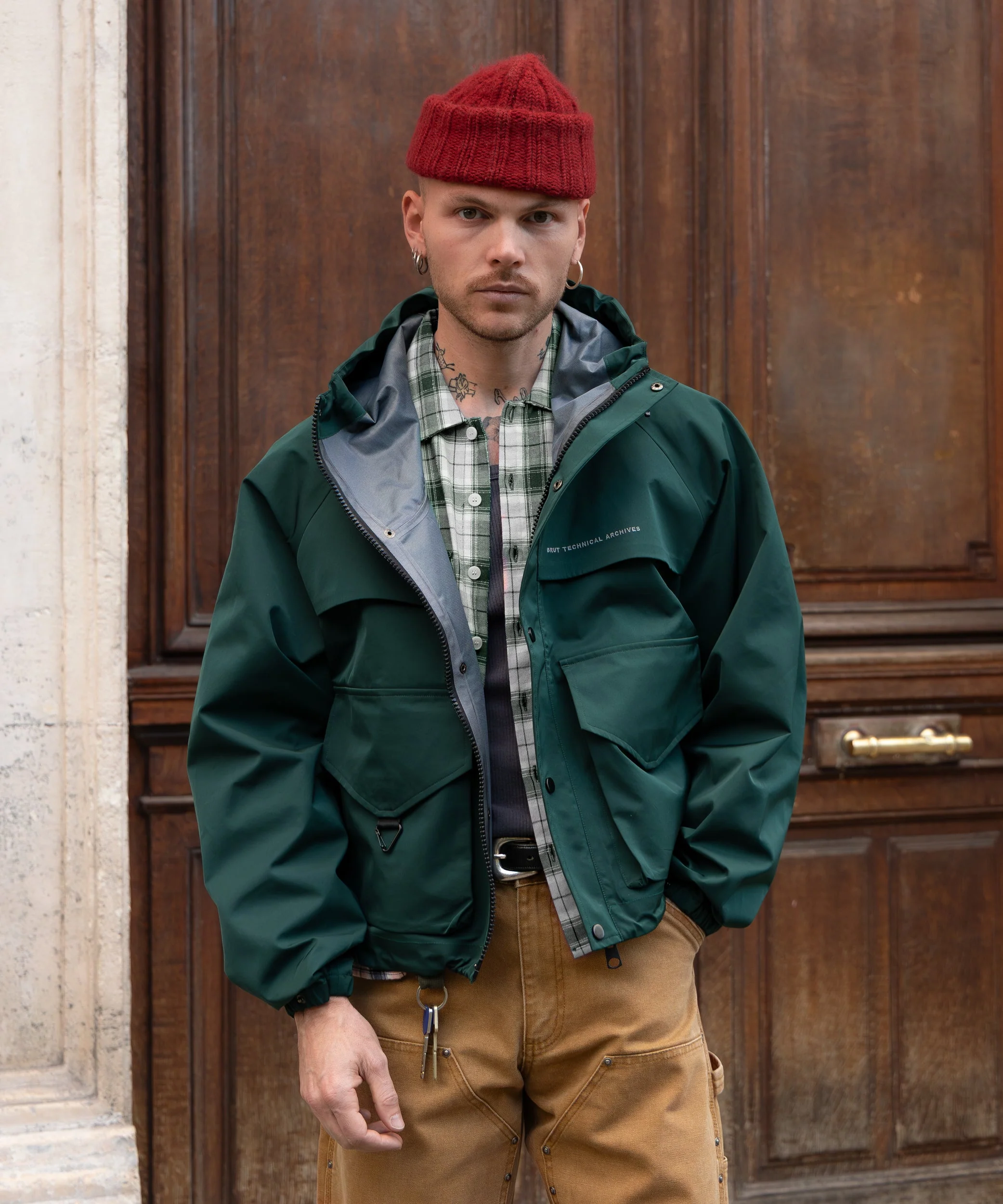 THE RAIN CROPPED JACKET - Image 2