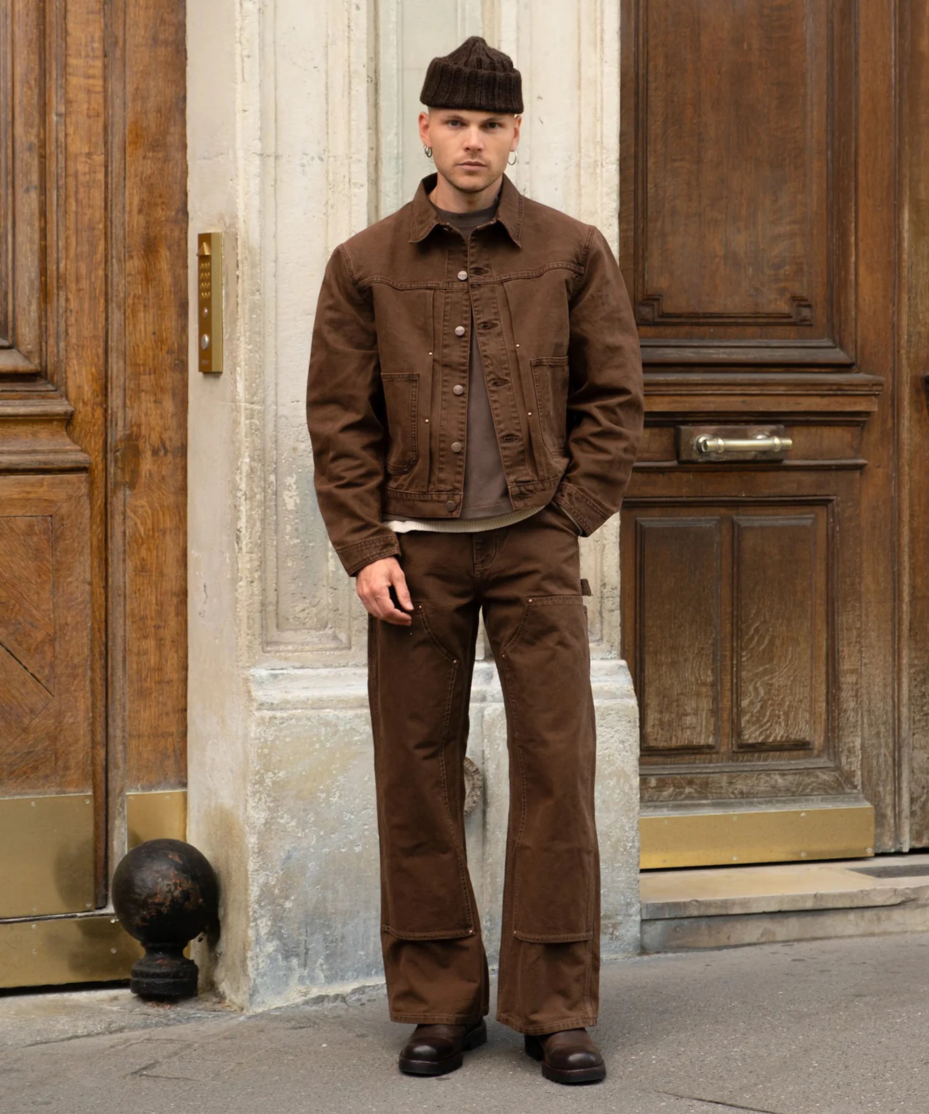 THE PLEATED RIVET JACKET - Image 3