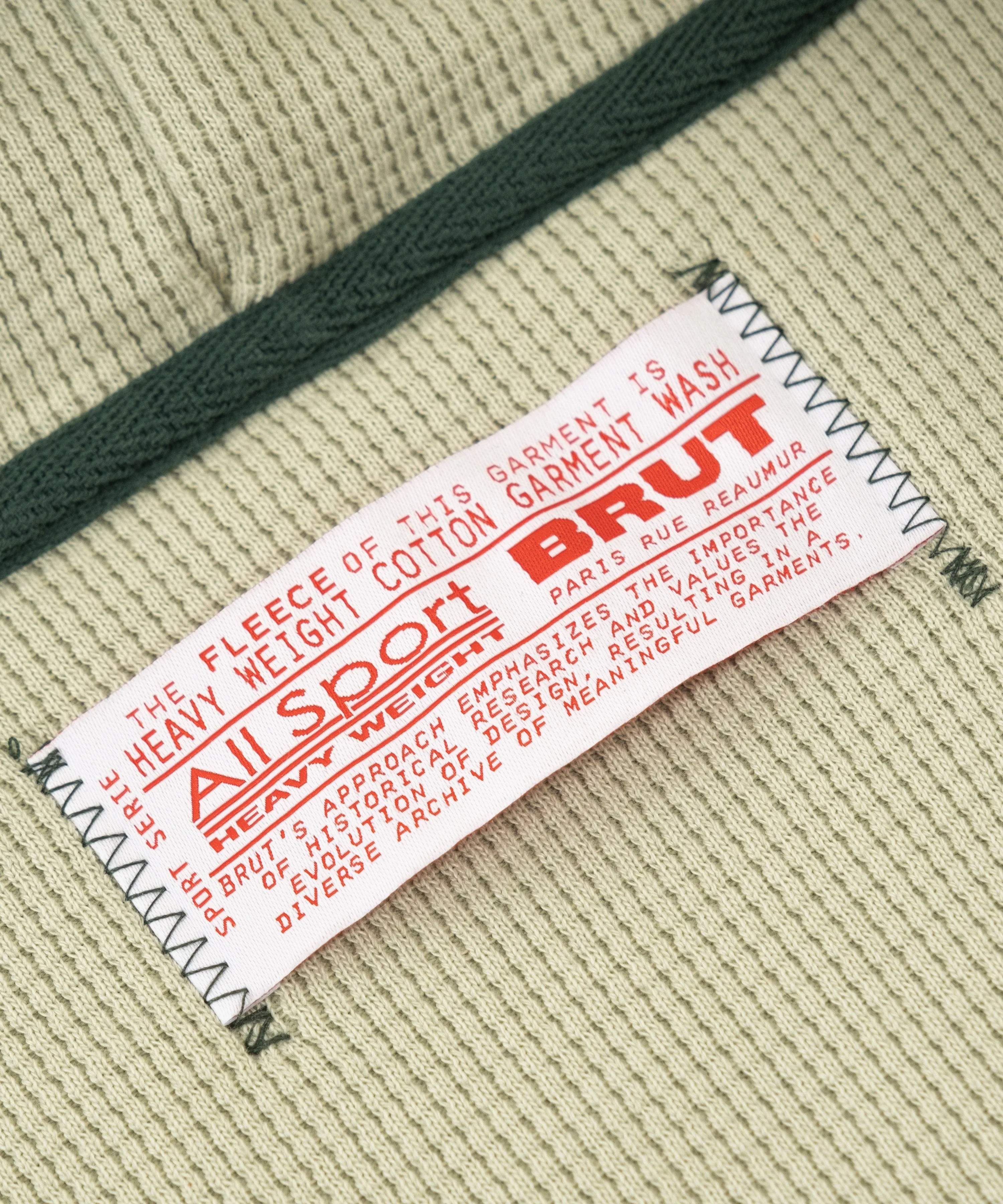 THE THERMAL ZIP SWEAT - Image 5
