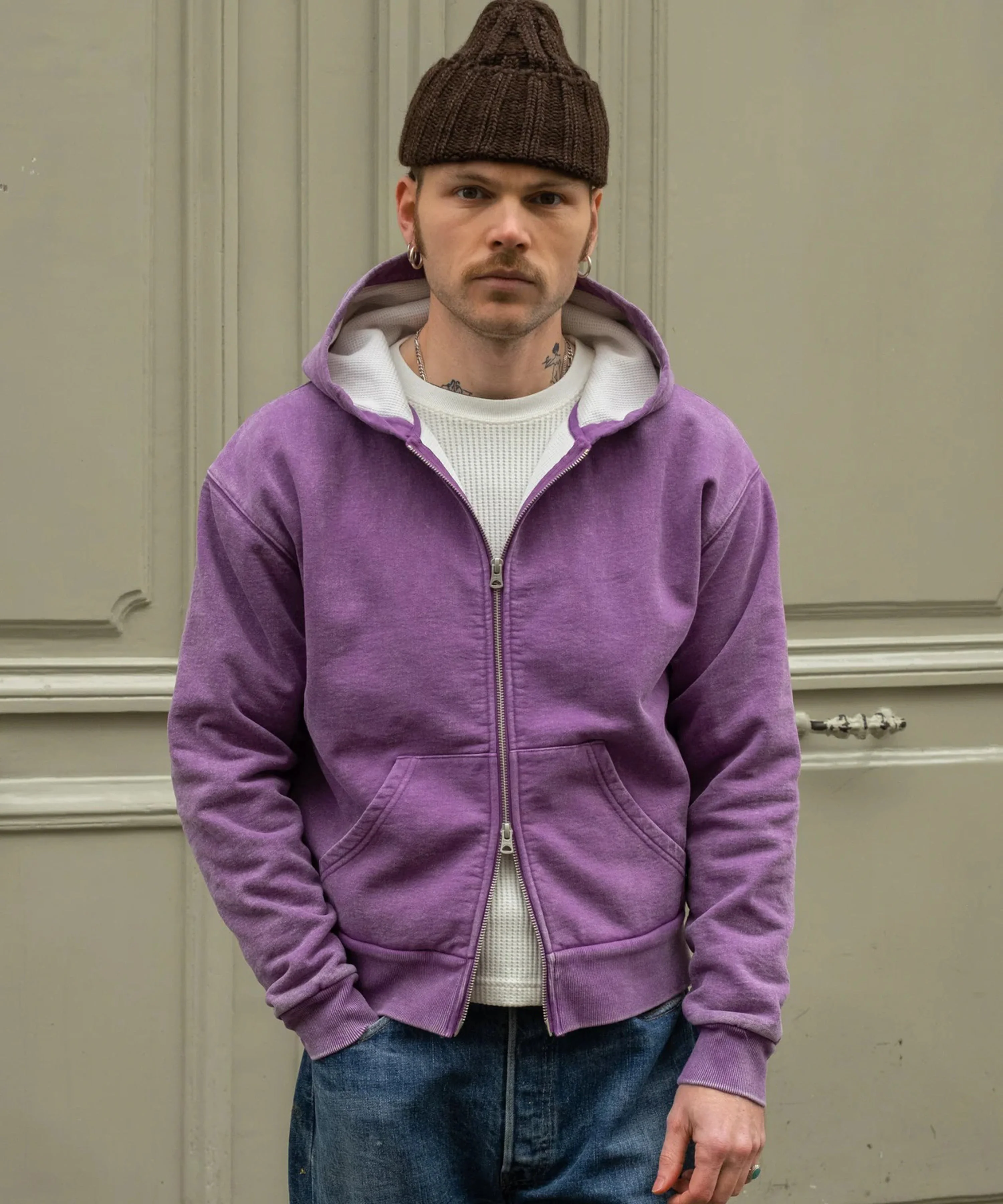THE THERMAL ZIP SWEAT - Image 2