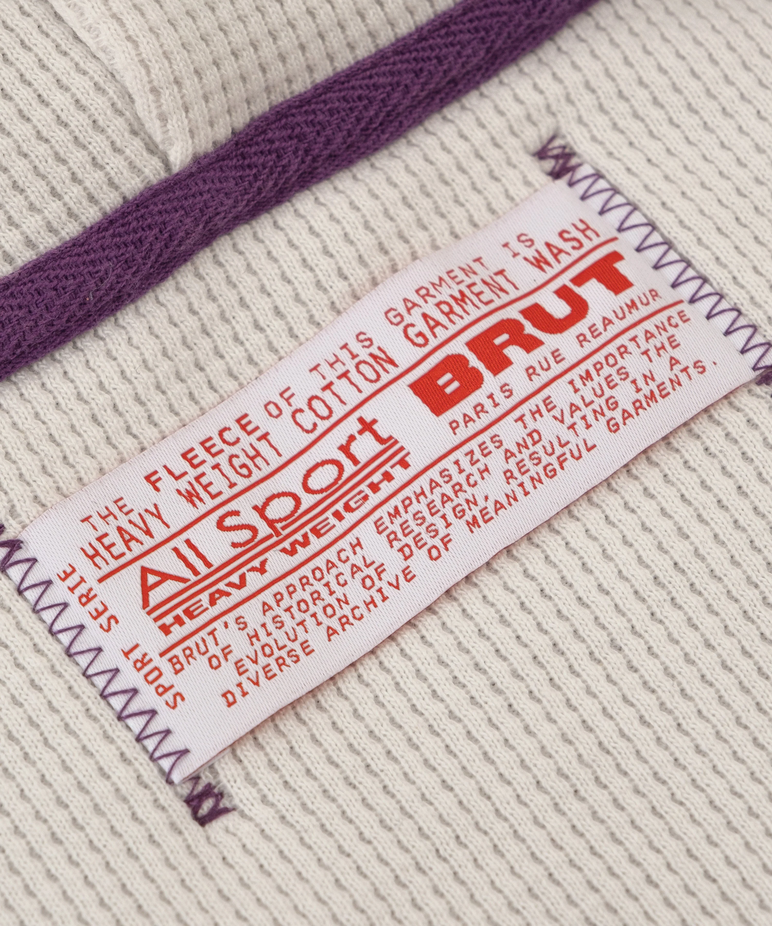 THE THERMAL ZIP SWEAT - Image 5