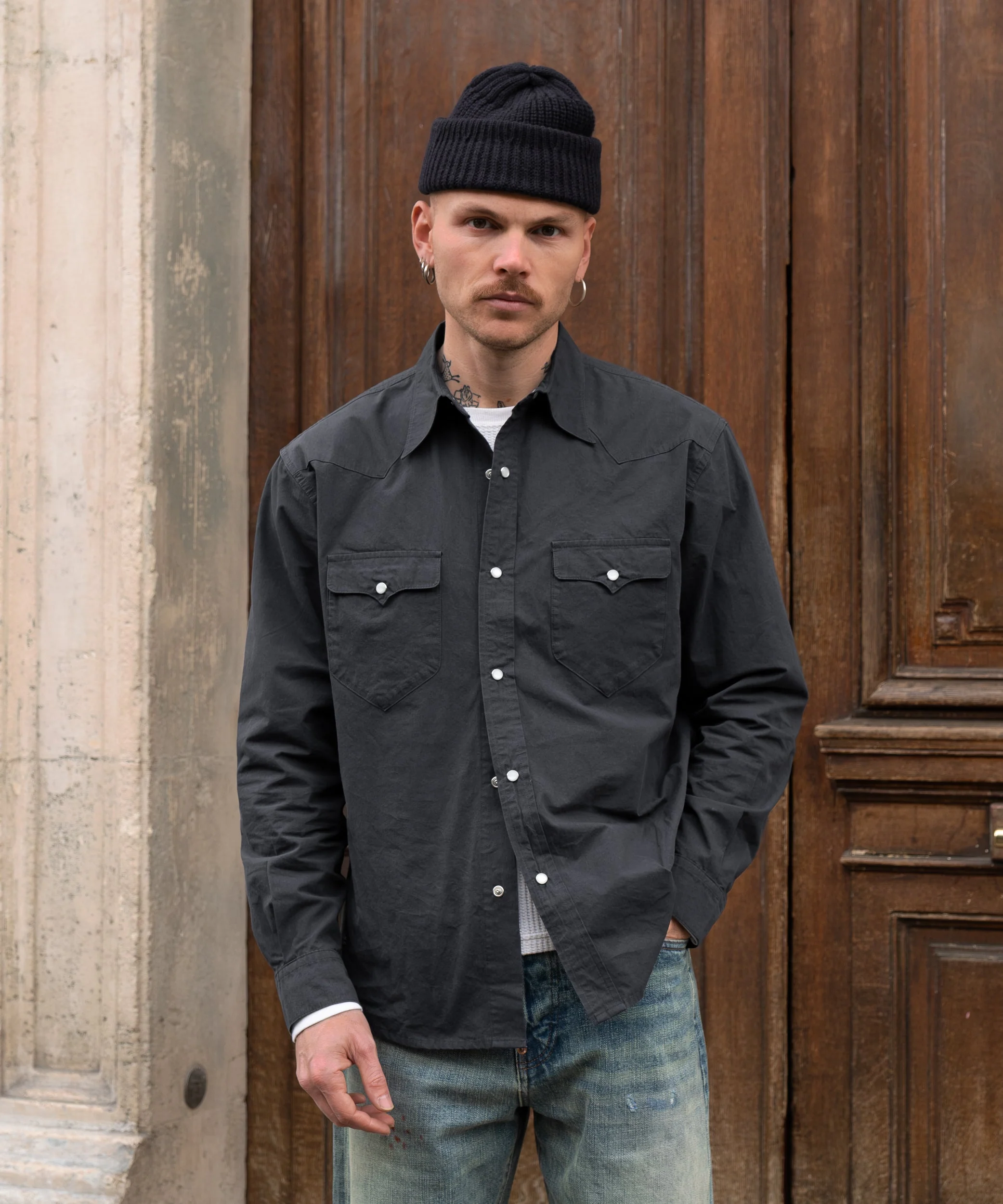 THE WESTERN POPLIN SHIRT - Image 2