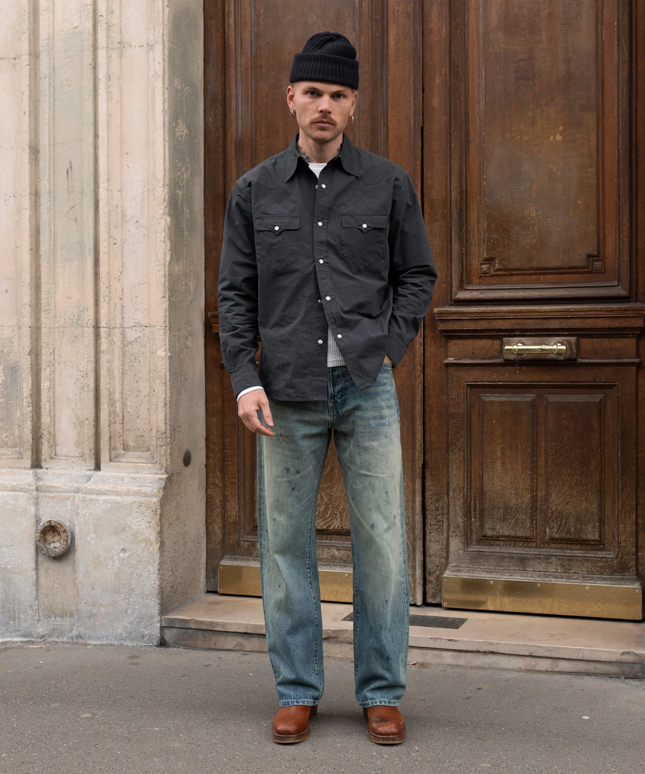 THE WESTERN POPLIN SHIRT - Image 3