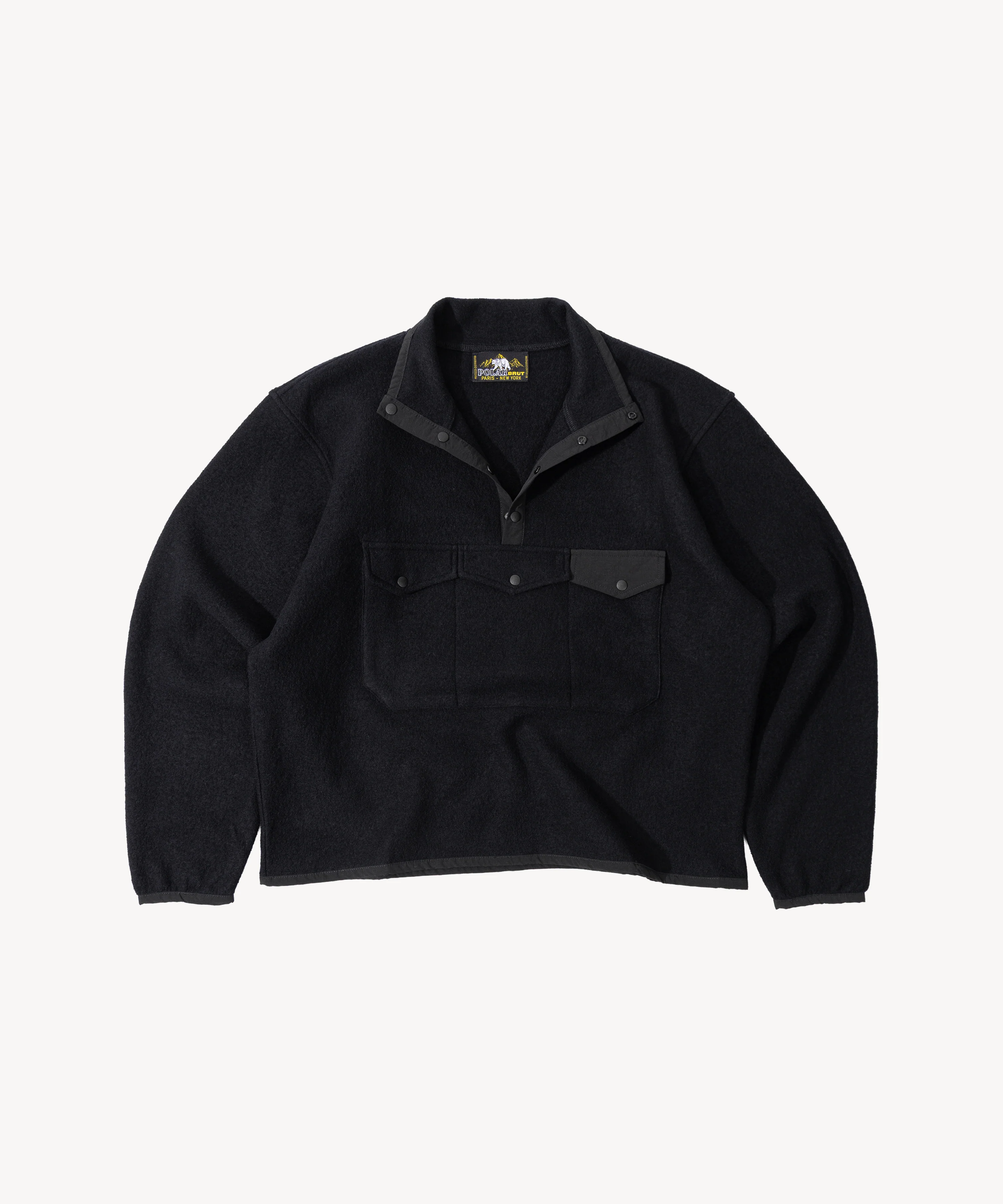 THE WOOL BUTTON-UP FLEECE