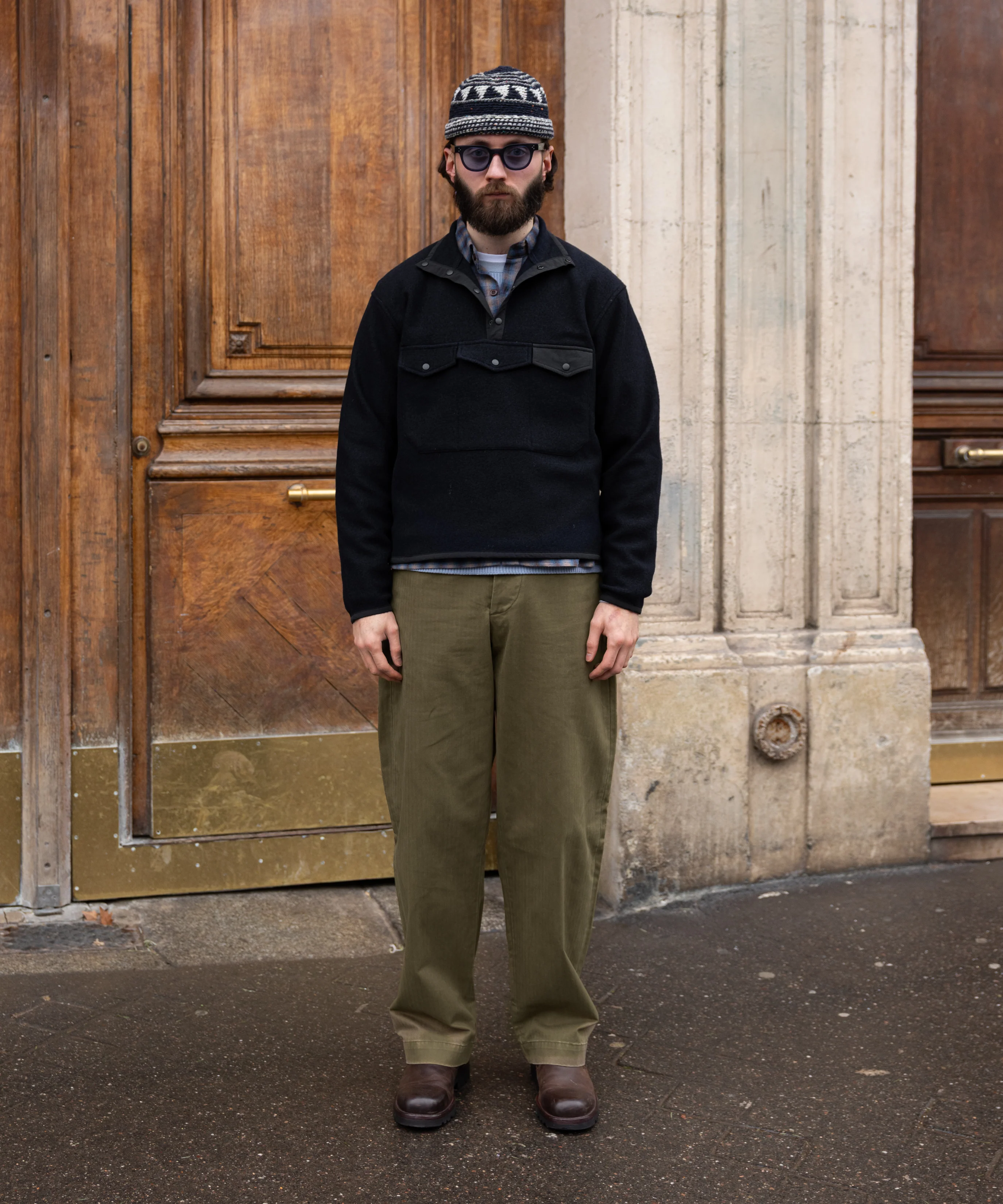 THE WOOL BUTTON-UP FLEECE - Image 3