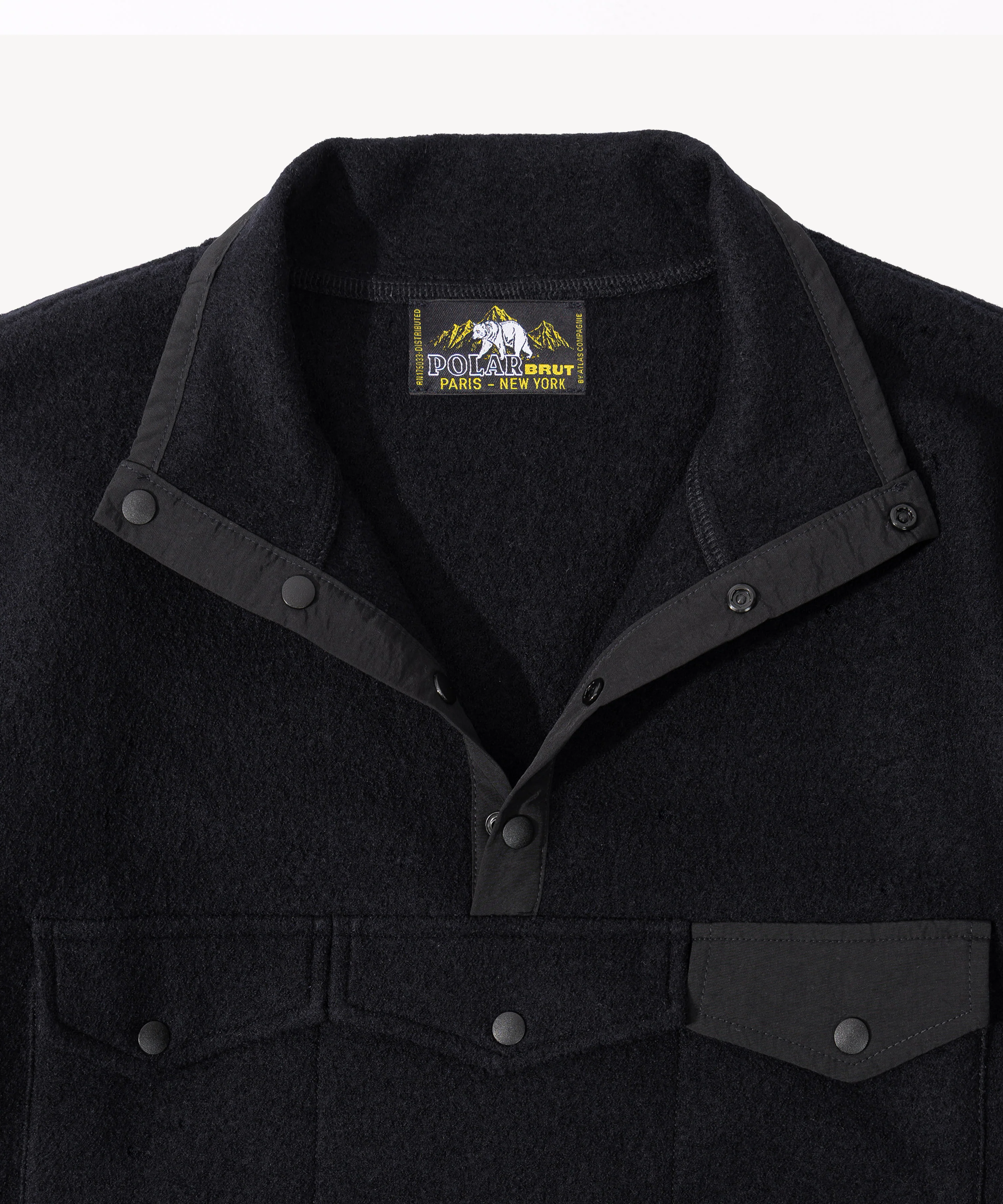 THE WOOL BUTTON-UP FLEECE - Image 4